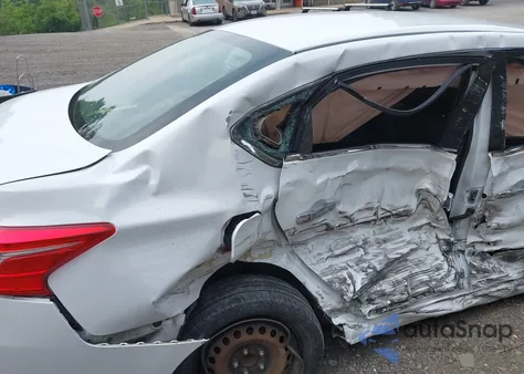 2019 Nissan Sentra S из США, поврежденный, VIN 3N1AB7AP9KY264543